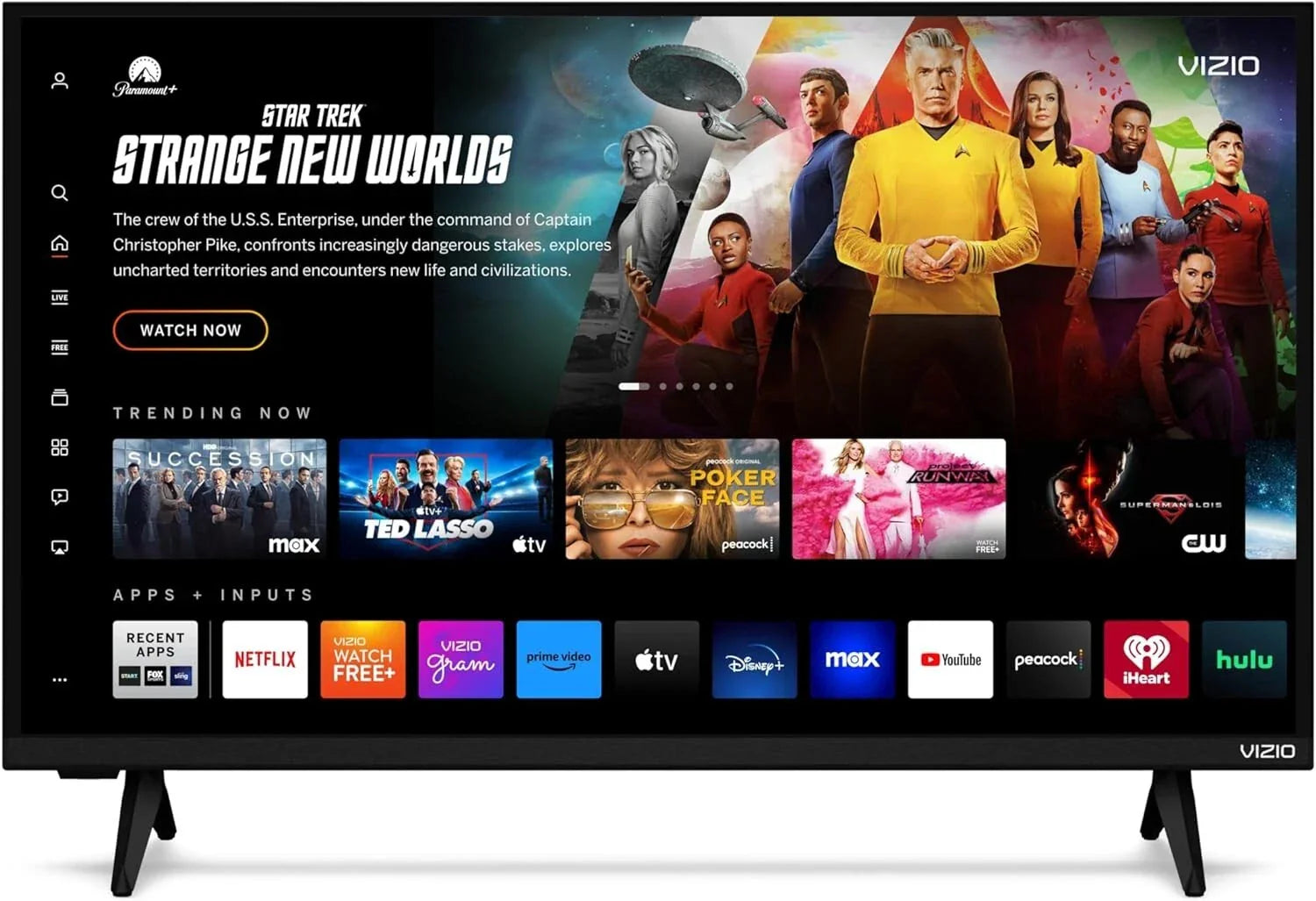 Televisor inteligente LED Full HD VIZIO de 40" (VFD40M-0810) - Reacondicionado - 1 año de garantía